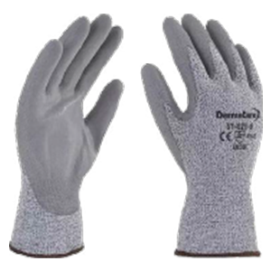 Guantes anti corte de polietileno con poliuretano nivel 5