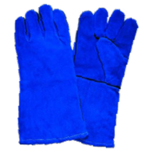 Guantes de carnaza para soldador