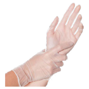 Guantes de vinil sin polvo