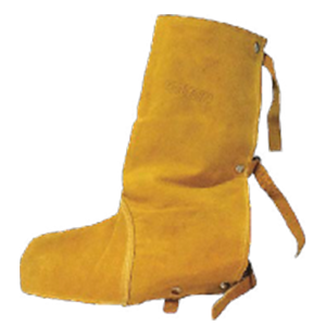 Polainas de carnaza para soldador